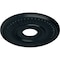 Ekena Millwork Berkshire Ceiling Medallion (Fits Canopies up to 7"), 15 3/4"OD x 3 7/8"ID x 3/4"P, Night Shade CM15BENSF - alternate 3